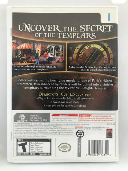 BROKEN SWORD THE SHADOW OF THE TEMPLE (COMPLETE IN BOX)