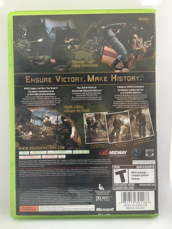 HOUR OF VICTORY (COMPLETE IN BOX) (usagé)