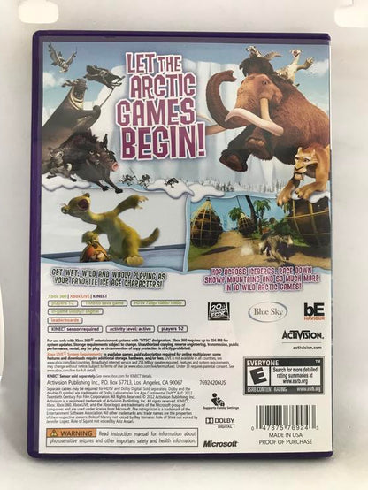ICE AGE CONTINENTAL DRIFT ARTIC GAMES KINECT (COMPLETE IN BOX)