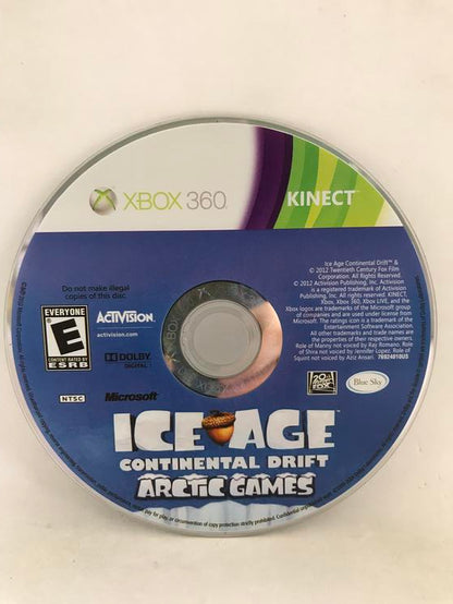 ICE AGE CONTINENTAL DRIFT ARTIC GAMES KINECT (COMPLETE IN BOX)