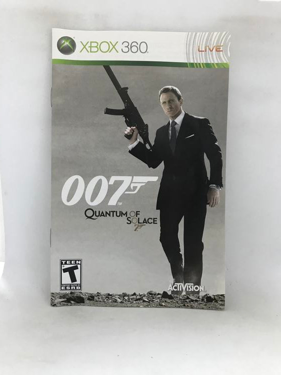 007 JAMES BOND QUANTUM OF SOLACE COLLECTOR'S EDITION (COMPLETE IN BOX)