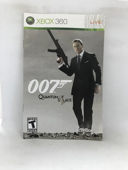 007 JAMES BOND QUANTUM OF SOLACE COLLECTOR'S EDITION (COMPLETE IN BOX)