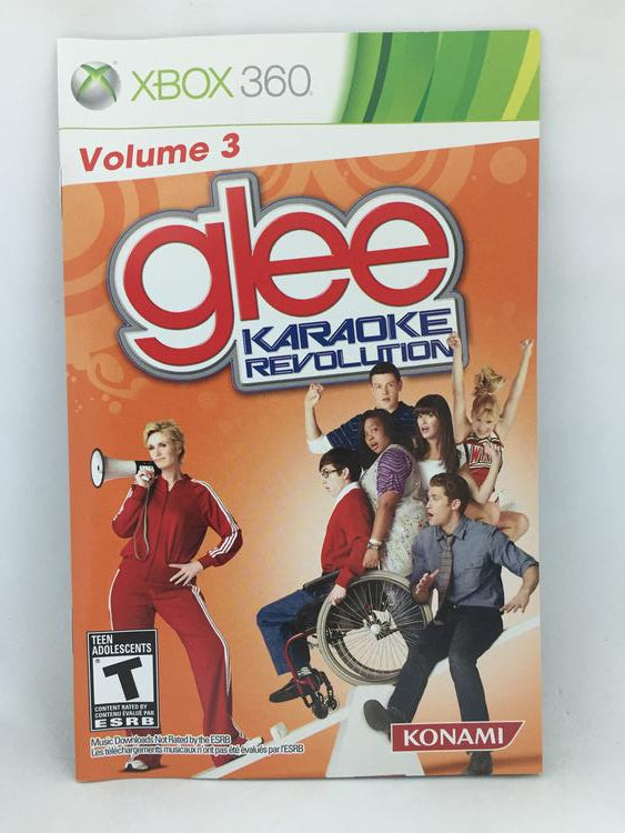 KARAOKE GLEE VOLUME 3 (COMPLETE IN BOX) (usagé)