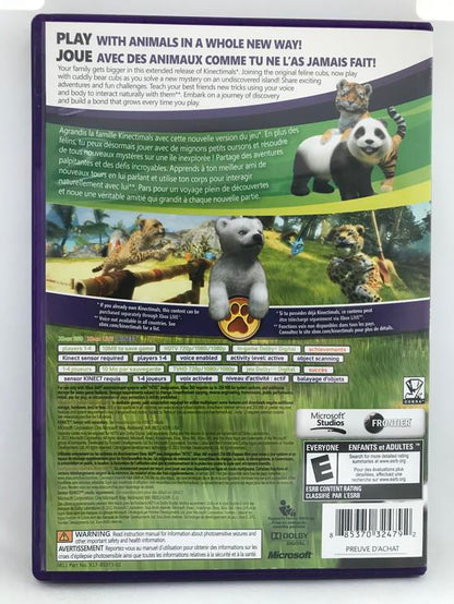 KINECTIMALS + BEARS (COMPLETE IN BOX) (usagé)