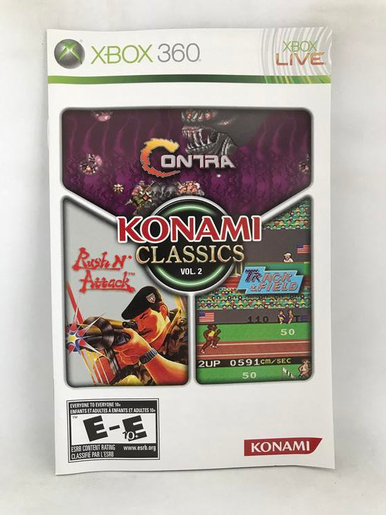 KONAMI CLASSICS VOLUME 2 (COMPLETE IN BOX)