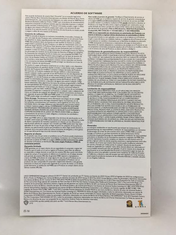 LEGO DIMENSIONS (COMPLETE IN BOX) (usagé)