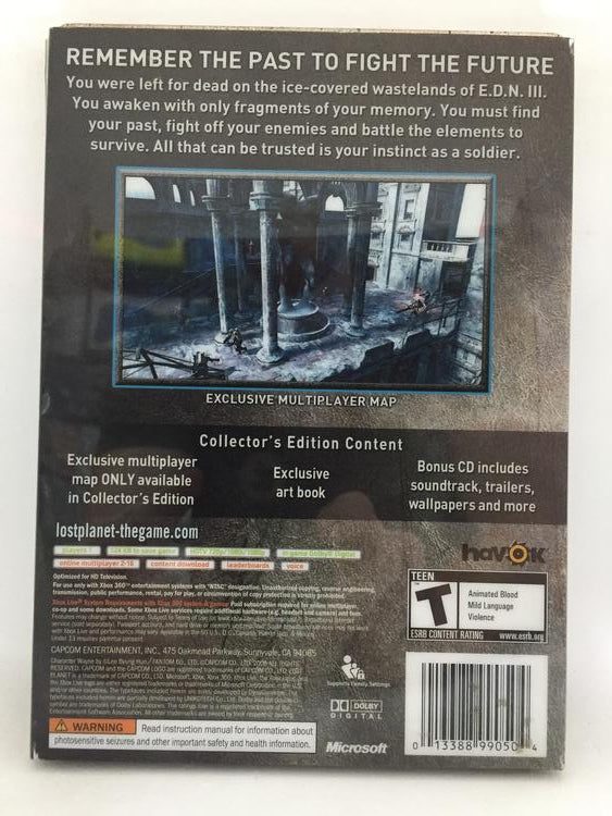 LOST PLANET EXTREME CONDITION COLLECTOR'S EDITION (COMPLETE IN BOX)