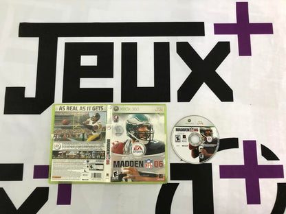 MADDEN NFL 06 (WITH BOX) (usagé)