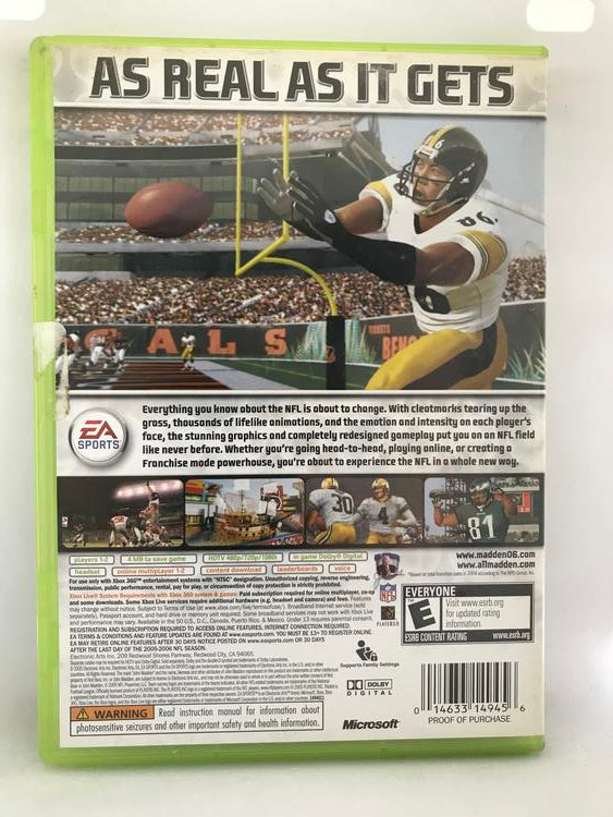 MADDEN NFL 06 (WITH BOX)
