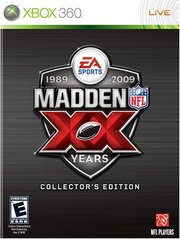 MADDEN NFL 09 20TH ANNIVERSARY COLLECTORS EDITION (usagé)