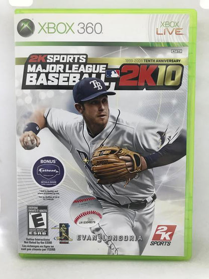 MAJOR LEAGUE BASEBALL 2K10 (COMPLETE IN BOX)