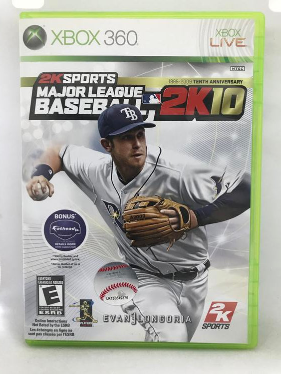 MAJOR LEAGUE BASEBALL 2K10 (COMPLETE IN BOX)