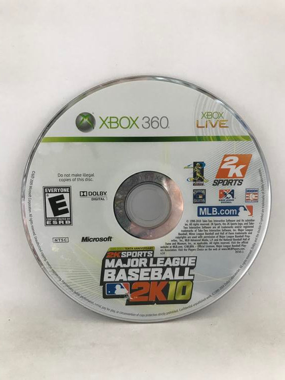 MAJOR LEAGUE BASEBALL 2K10 (COMPLETE IN BOX)