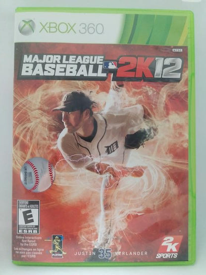 MAJOR LEAGUE BASEBALL 2K12 (COMPLETE IN BOX)