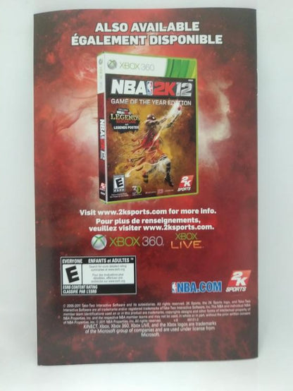 MAJOR LEAGUE BASEBALL 2K12 (COMPLETE IN BOX)