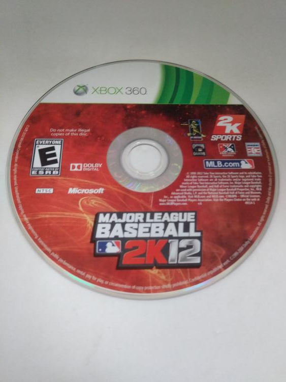 MAJOR LEAGUE BASEBALL 2K12 (COMPLETE IN BOX)