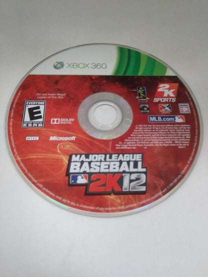 MAJOR LEAGUE BASEBALL 2K12 (COMPLETE IN BOX) (usagé)