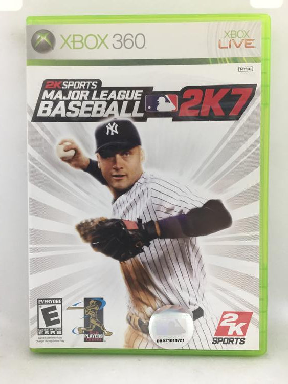 MAJOR LEAGUE BASEBALL 2K7 (COMPLETE IN BOX)