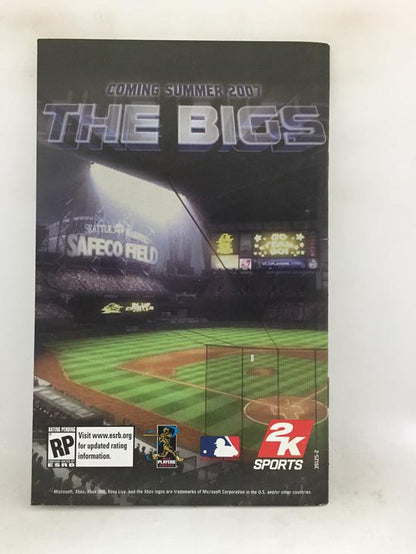 MAJOR LEAGUE BASEBALL 2K7 (COMPLETE IN BOX)