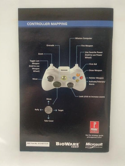 MASS EFFECT PLATINUM HITS (COMPLETE IN BOX)