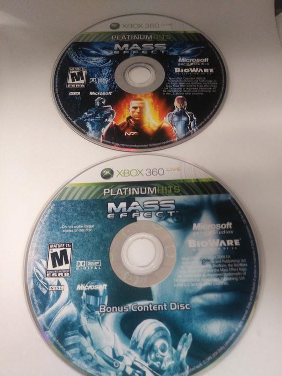 MASS EFFECT PLATINUM HITS (COMPLETE IN BOX) (usagé)