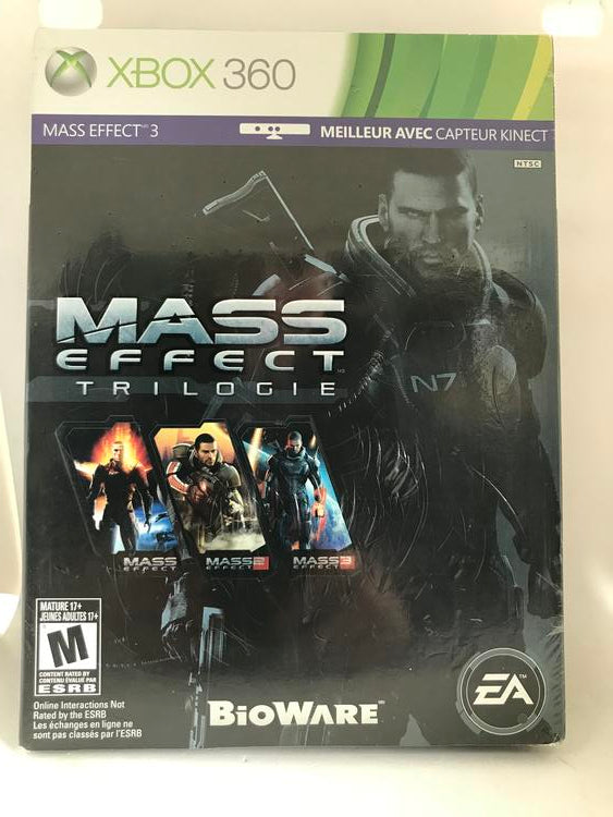 MASS EFFECT TRILOGY FRENCH (BRAND NEW / SEALED) (usagé)