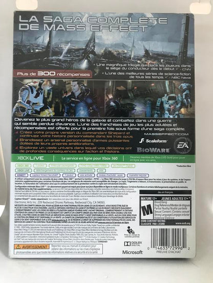 MASS EFFECT TRILOGY FRENCH (BRAND NEW / SEALED) (usagé)