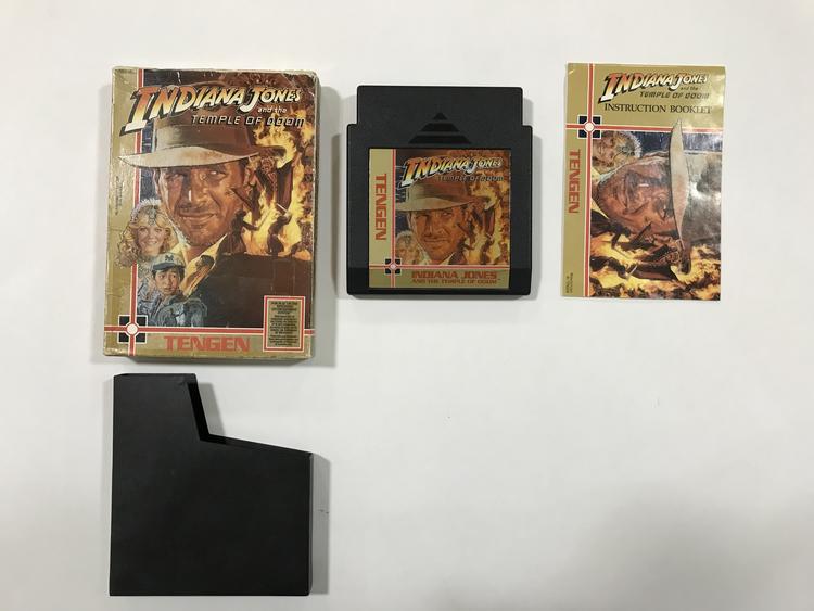 INDIANA JONES AND THE TEMPLE OF DOOM (COMPLETE IN BOX) (usagé)