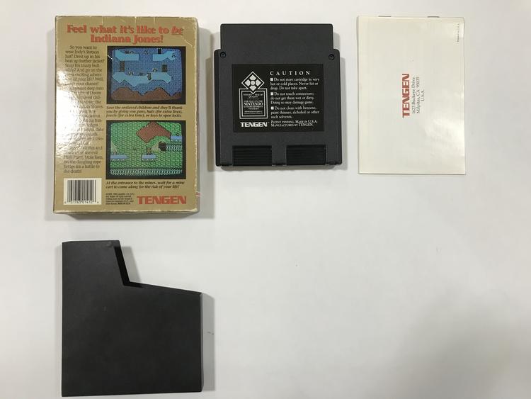 INDIANA JONES AND THE TEMPLE OF DOOM (COMPLETE IN BOX) (usagé)