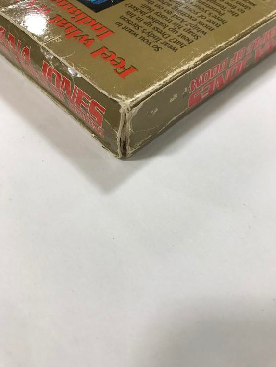 INDIANA JONES AND THE TEMPLE OF DOOM (COMPLETE IN BOX) (usagé)