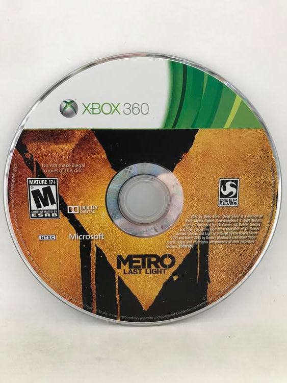 METRO LAST LIGHT (COMPLETE IN BOX) (usagé)