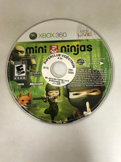 MINI NINJAS (COMPLETE IN BOX) (usagé)