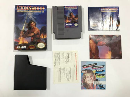 IRON SWORD WIZARDS & WARRIORS II (COMPLETE IN BOX) (usagé)