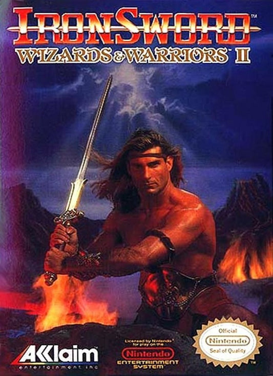 IRON SWORD WIZARDS & WARRIORS II (COMPLETE IN BOX) (usagé)