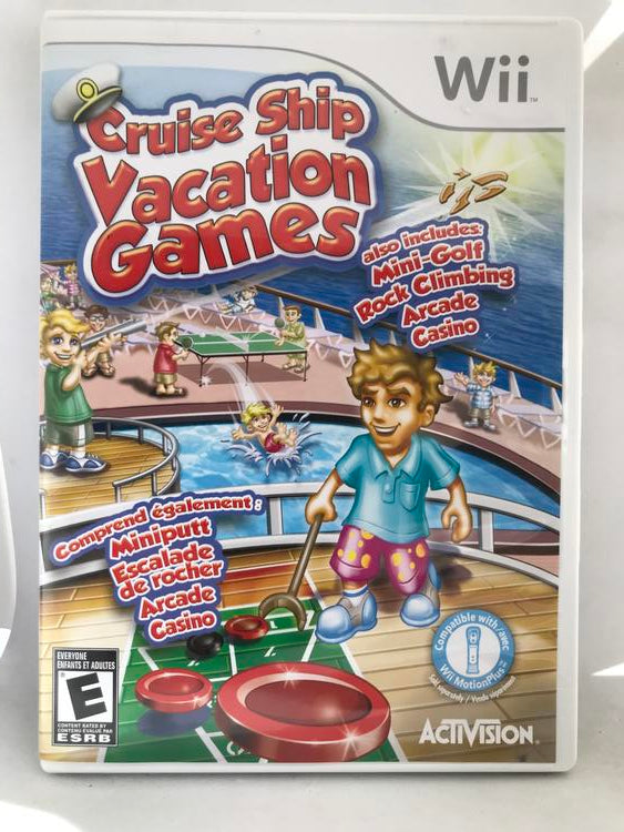 CRUISE SHIP VACATION GAMES (COMPLETE IN BOX)