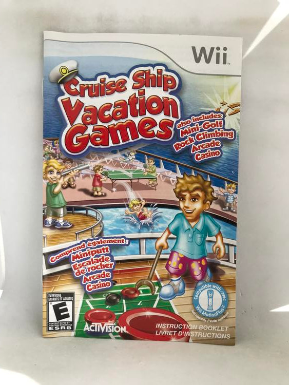 CRUISE SHIP VACATION GAMES (COMPLETE IN BOX)