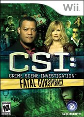 CSI FATAL CONSPIRACY (COMPLETE IN BOX) (usagé)