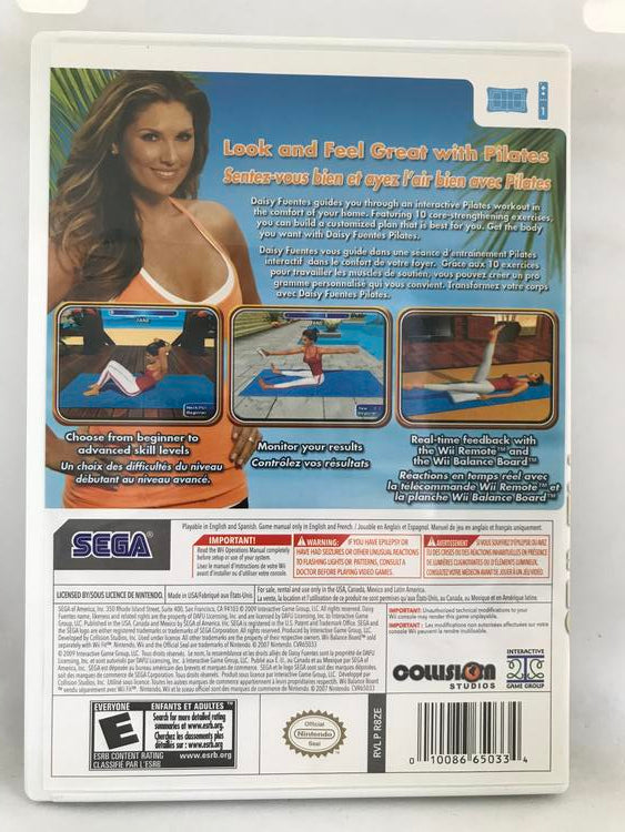 DAISY FUENTES PILATES (COMPLETE IN BOX)