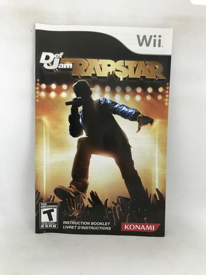 DEF JAM RAPSTAR (COMPLETE IN BOX) (usagé)