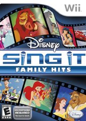 DISNEY SING IT FAMILY HITS