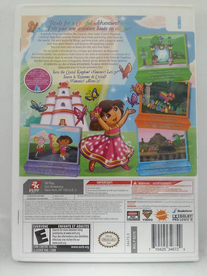 DORA THE EXPLORER DORA SAVES THE CRYSTAL KINGDOM (COMPLETE IN BOX) (usagé)