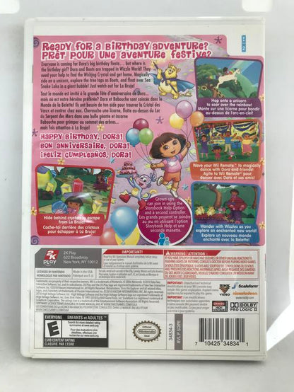 DORA THE EXPLORER DORA'S BIG BIRTHDAY ADVENTURES (WITH BOX) (usagé)