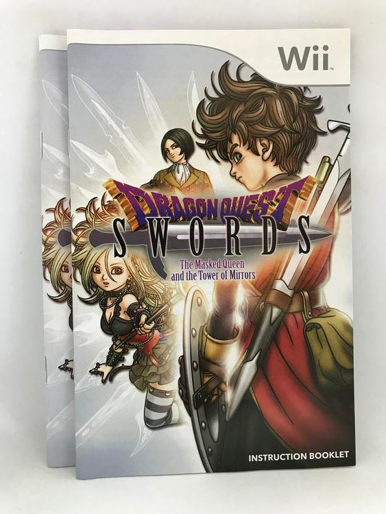 DRAGON QUEST SWORDS THE MASKED QUEEN AND THE TOWER OF MIRRORS (COMPLETE IN BOX)