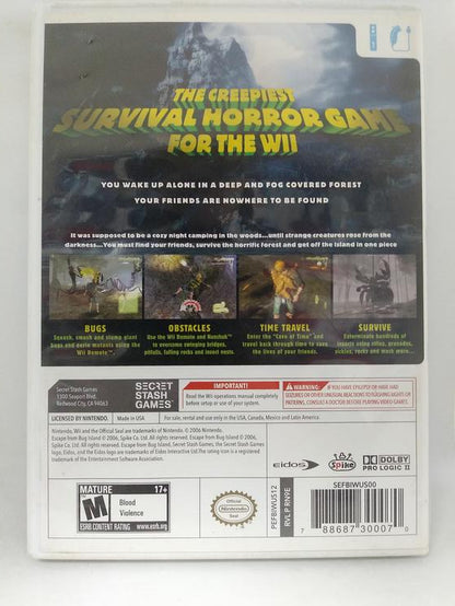 ESCAPE FROM BUG ISLAND (COMPLETE IN BOX) (usagé)