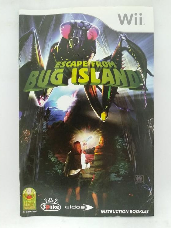 ESCAPE FROM BUG ISLAND (COMPLETE IN BOX)