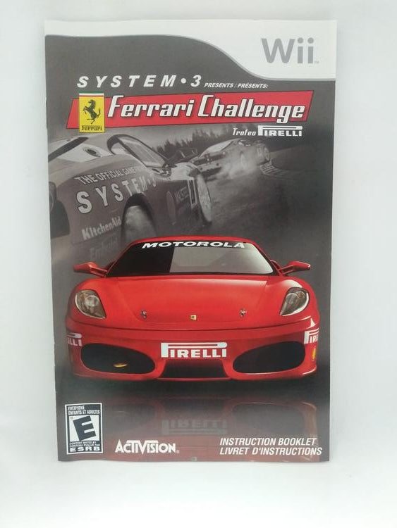 FERRARI CHALLENGE (COMPLETE IN BOX) (usagé)