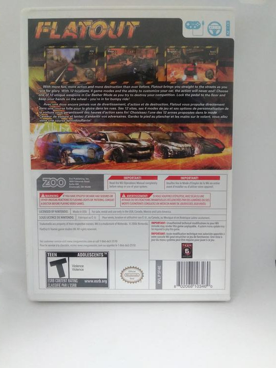 FLATOUT (COMPLETE IN BOX) (usagé)