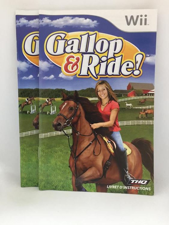 GALLOP & RIDE (COMPLETE IN BOX) (usagé)