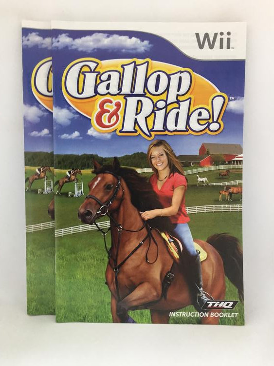 GALLOP & RIDE (COMPLETE IN BOX) (usagé)