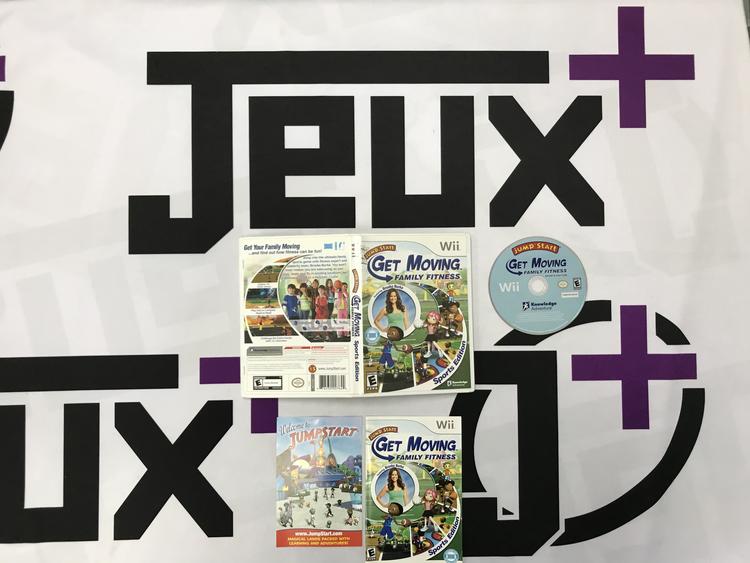 GET MOVING FAMILY FITNESS (COMPLETE IN BOX) (usagé)